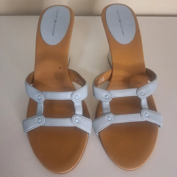 Tommy Hilfiger Shoes - Vintage Tommy  Hilfiger wedge sandals SZ 10